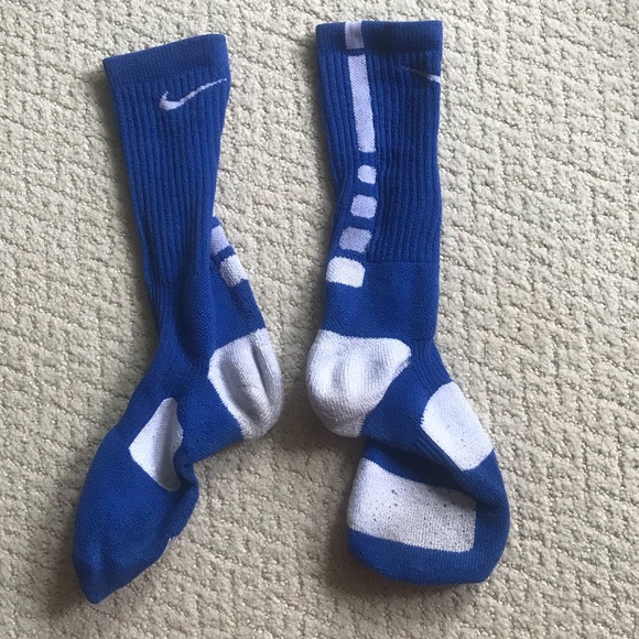 royal blue nike elite socks